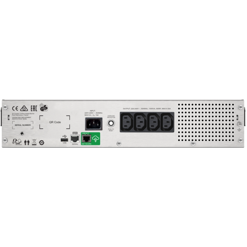C Smart UPS 1000VA LCD RM 2U 230V