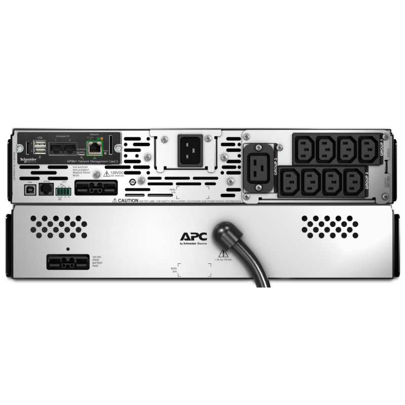 APC Smart-UPS X 3000VA Rack-Tower LCD avec carte réseau